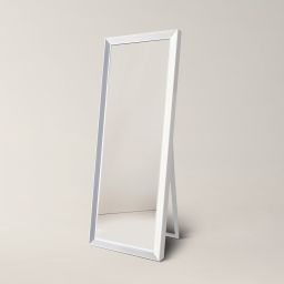Ars Longa Alpi lustro stojące 58,8x168,8 cm prostokątne białe LS-ALPI50160-B