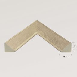 Ars Longa Alpi lustro stojące 58,8x168,8 cm prostokątne dąb LS-ALPI50160-D