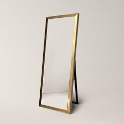 Ars Longa Alpi lustro stojące 58,8x168,8 cm prostokątne złote LS-ALPI50160-Z