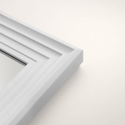 Ars Longa Malaga lustro stojące 64,6x174,6 cm prostokątne białe LS-MALAGA50160-B