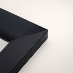Ars Longa Milano lustro stojące 64,6x174,6 cm prostokątne czarne LS-MILANO50160-C