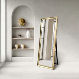 Ars Longa Oslo lustro stojące 40,4x160,4 cm prostokątne złote LS-OLSO32152-Z
