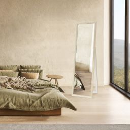 Ars Longa Slim lustro stojące 39,8x159,8 cm prostokątne dąb LS-SLIM32152-D
