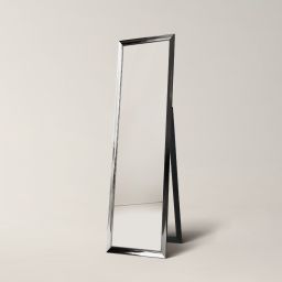 Ars Longa Slim lustro stojące 39,8x159,8 cm prostokątne nikiel LS-SLIM32152-N