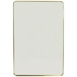 Ars Longa Zen lustro 60x90 cm prostokątne złoty ZEN6090-ZS