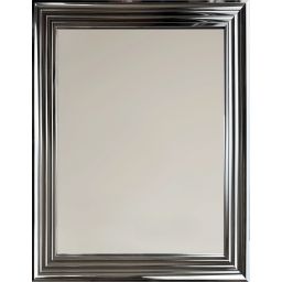 Ars Longa Malaga lustro 84,6x64,6 cm prostokątne nikiel MALAGA5070-N