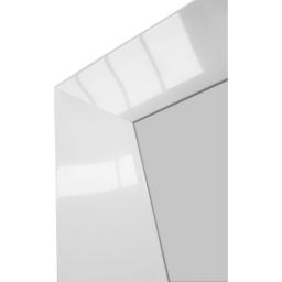 Ars Longa Milano lustro 84x64 cm prostokątne biały połysk MILANO5070-B