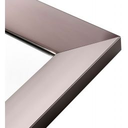 Ars Longa Milano lustro 144x54 cm prostokątne nikiel MILANO40130-N