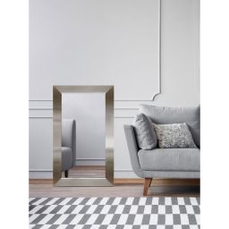 Ars Longa Milano lustro 144x54 cm prostokątne nikiel MILANO40130-N