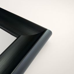 Ars Longa Monza lustro 58,4x68,4 cm prostokątne czarne Monza4050-C