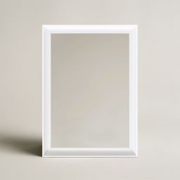 Ars Longa Oslo lustro 58,4x48,4 cm prostokątne białe OSLO4050-B