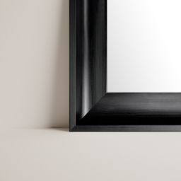 Ars Longa Oslo lustro 58,4x48,4 cm prostokątne czarne OSLO4050-C
