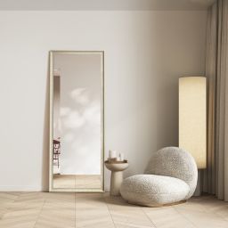 Ars Longa Oslo lustro 58,4x48,4 cm prostokątne dąb OSLO4050-D