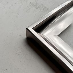 Ars Longa Oslo lustro 58,4x48,4 cm prostokątne nikiel OSLO4050-N