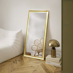 Ars Longa Oslo lustro 58,4x48,4 cm prostokątne złote OSLO4050-Z