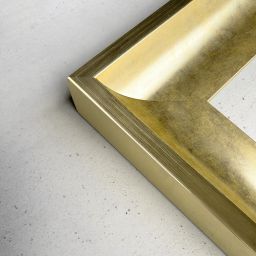 Ars Longa Oslo lustro 58,4x48,4 cm prostokątne złote OSLO4050-Z