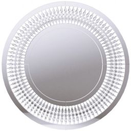 Ars Longa Rocco lustro 90x90 cm kryształy ROCCOLUSTRO