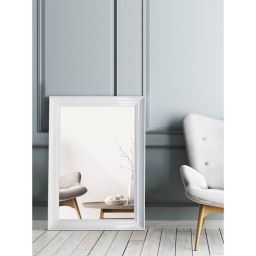 Ars Longa Roma lustro 82x62 cm prostokątne biały połysk ROMA5070-B