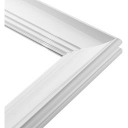 Ars Longa Roma lustro 82x62 cm prostokątne biały połysk ROMA5070-B