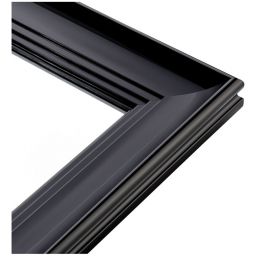 Ars Longa Roma lustro 82 cm kwadratowe czarny połysk ROMA7070-C