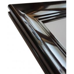 Ars Longa Roma lustro 82 cm kwadratowe czarny połysk ROMA7070-C