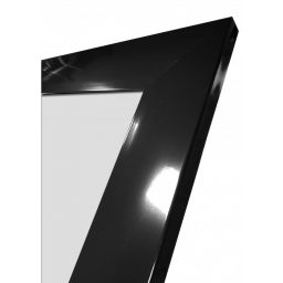 Ars Longa Simple lustro 63x83 cm prostokątne czarny SIMPLE5070-C