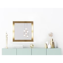 Ars Longa Simple lustro 83 cm kwadratowe złote SIMPLE7070-Z