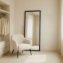 Ars Longa Slim lustro 57,8x47,8 cm prostokątne złote szczotkowane SLIM4050-C