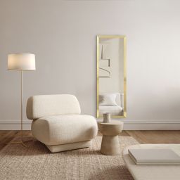 Ars Longa Slim lustro 77,8x57,8 cm prostokątne złote SLIM5070-ZS