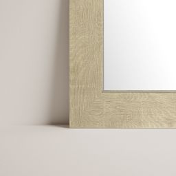 Ars Longa Slim lustro 77,8x77,8 cm kwadratowe dąb SLIM7070-D