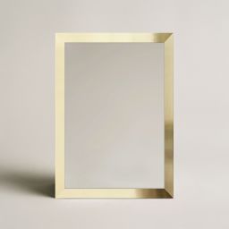 Ars Longa Slim lustro 77,8x77,8 cm kwadratowe złote SLIM7070-ZS
