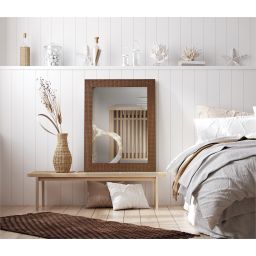 Ars Longa Tokio lustro 142x52 cm prostokątne miedziane TOKIO40130-M