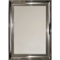 Ars Longa Torino lustro 61,8x51,8 cm prostokątne nikiel TORINO4050-N