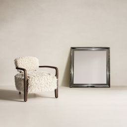 Ars Longa Torino lustro 61,8x51,8 cm prostokątne nikiel TORINO4050-N