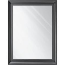 Ars Longa Torino lustro 80x60 cm prostokątne grafitowe TORINO5070-G