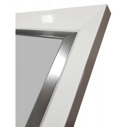 Ars Longa Venice lustro 113x63 cm prostokątne biały połysk VENICE50100-B