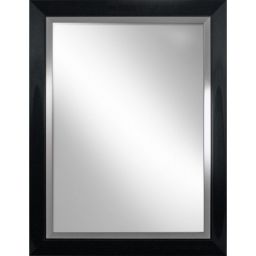 Ars Longa Venice lustro 113x63 cm prostokątne czarny połysk VENICE50100-C