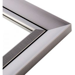 Ars Longa Venice lustro 113x63 cm prostokątne stalowe VENICE50100-S