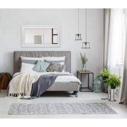 Ars Longa Verona lustro 118x68 cm prostokątne białe VERONA50100-B