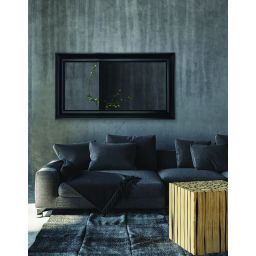 Ars Longa Verona lustro 118x68 cm prostokątne czarne VERONA50100-C