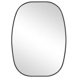 Ars Longa Vintage lustro 60x90 cm czarne VINTAGE6090-C