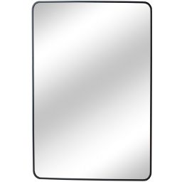 Ars Longa Zen lustro 60x90 cm prostokątne czarny ZEN6090-C