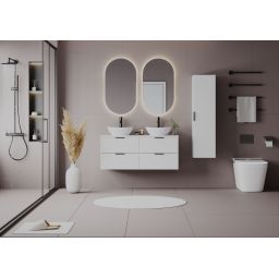 Megstyl blat 120x46 cm biały 2045