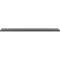 Megstyl blat 140x46 cm antracyt 2057