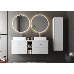 Megstyl szafka 20x50 cm biały 2060