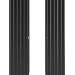 Megstyl Arcos szafka 34,5x31,8x130 cm boczna wisząca czarna 2419