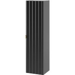 Megstyl Arcos szafka 34,5x31,8x130 cm boczna wisząca czarna 2419