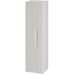 Megstyl Aspen szafka 34,5x31,8x130 cm boczna wisząca biała 2421