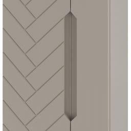 Megstyl Aspen szafka 34,5x31,8x130 cm boczna wisząca kaszmir 2422