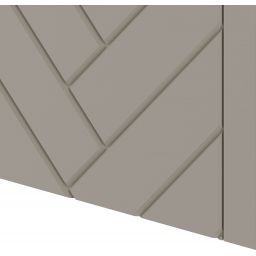 Megstyl Aspen szafka 34,5x31,8x130 cm boczna wisząca kaszmir 2422